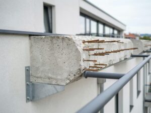 konstrukcja stalowa balkonu