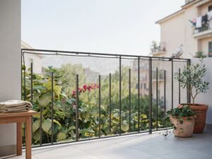 siatka ochronna na balkon